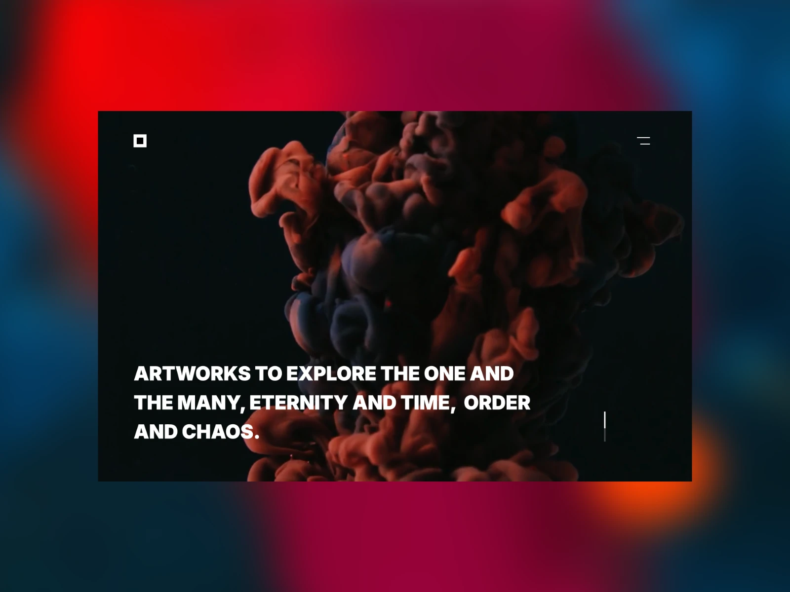 The Art Portfolio Webflow website showcase screenshot